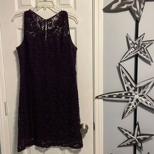 Dark purple lace dress from Stitchfix